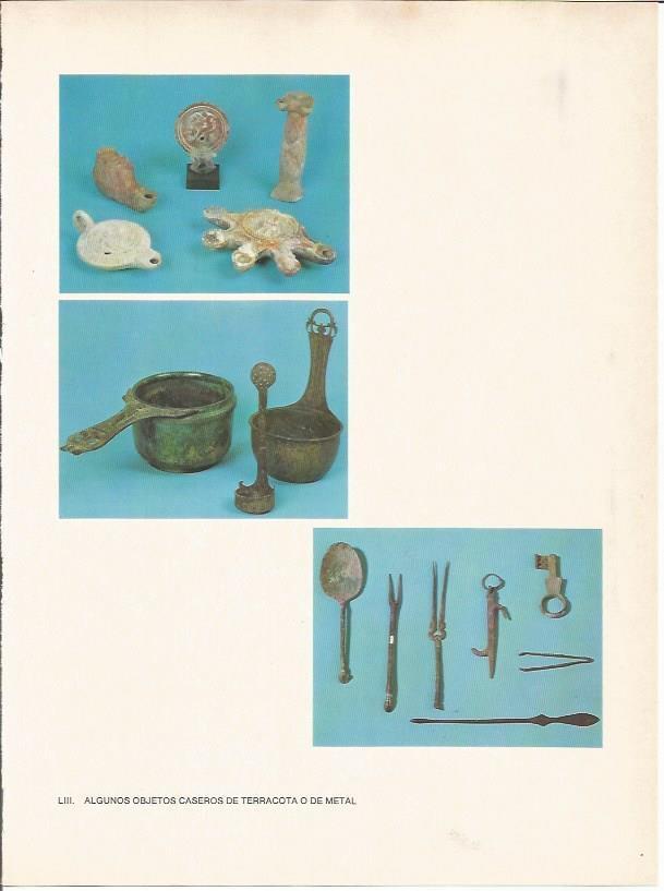 LAMINA 27502: Objetos romanos domesticos