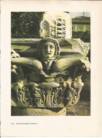 LAMINA 27495: Capitel de estilo corintio