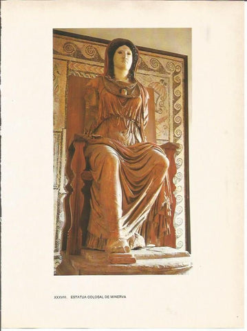 LAMINA 27487: Estatua de Minerva