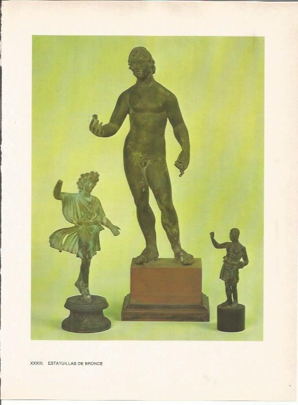 LAMINA 27482: Estatuillas de bronce de la antigua Roma