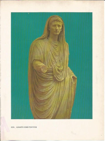 LAMINA 27480: Augusto como pontifice