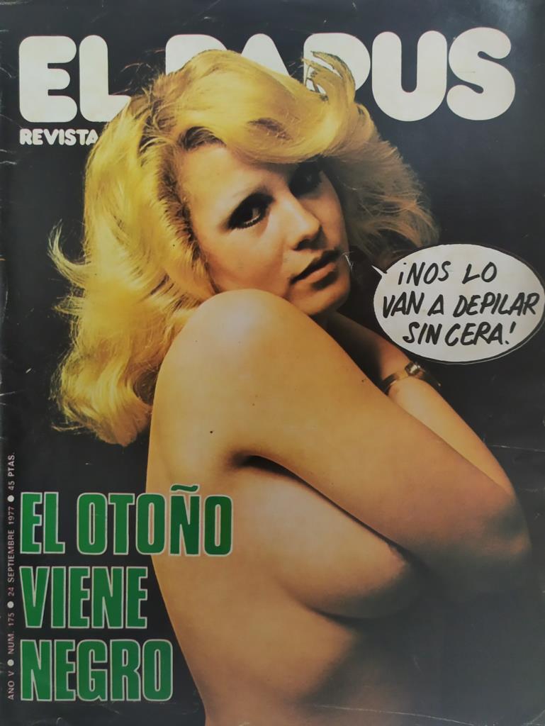 Revista: EL PAPUS, Año V, Numero 175: El otoño viene negro (24 septiembre 1977)