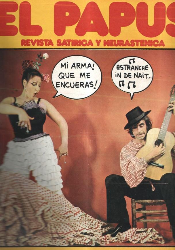 Revista: EL PAPUS, Año II, Numero 25: Las folcloricas (6 abril 1974)