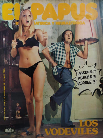 Revista: EL PAPUS, Año II, Numero 50: Los vodeviles (28 septiembre 1974)