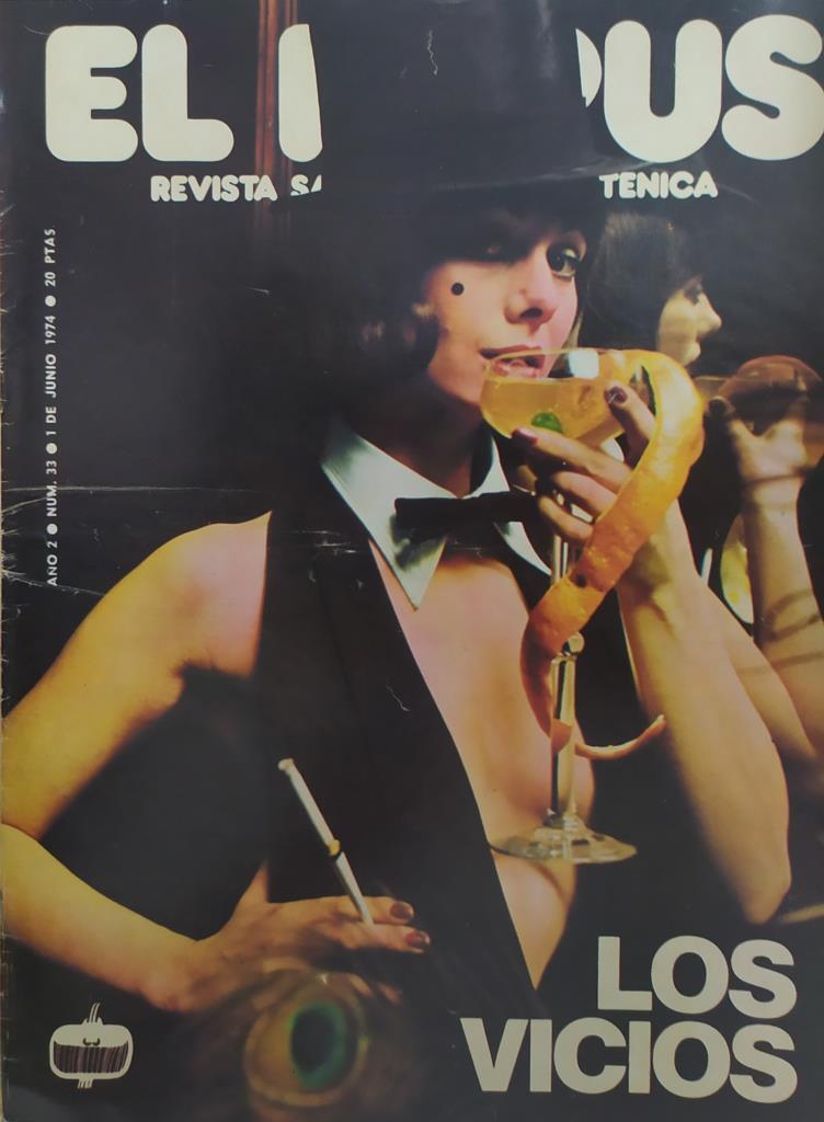 Revista: EL PAPUS, Año II, Numero 33: Los vicios (1 junio 1974)
