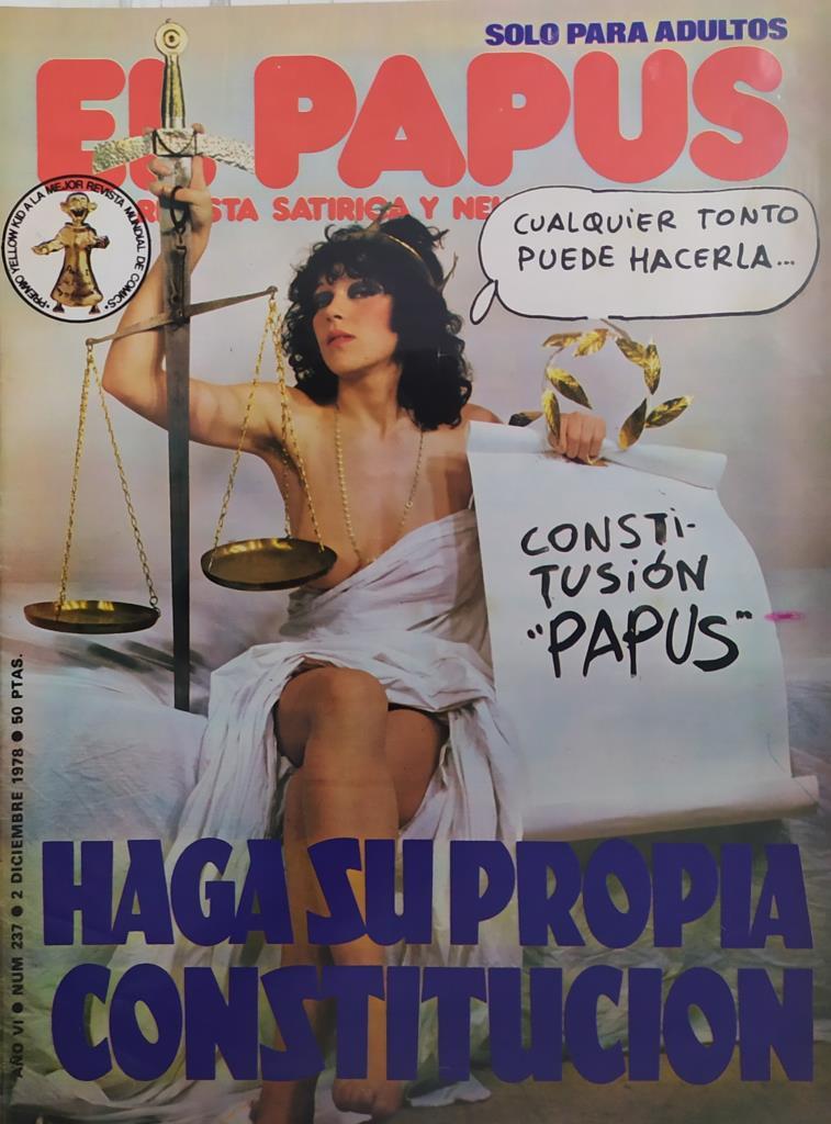 Revista: EL PAPUS, Año VII, Numero 237: Haga su propia constitucion (2 diciembre 1978)