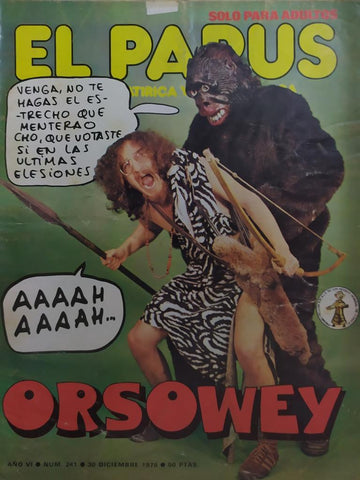 Revista: EL PAPUS, Año VI, Numero 241: Orsonwey (30 diciembre 1978)