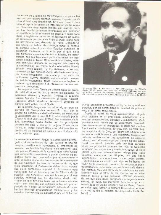 LAMINA V01715: El negus Haile Selassie I