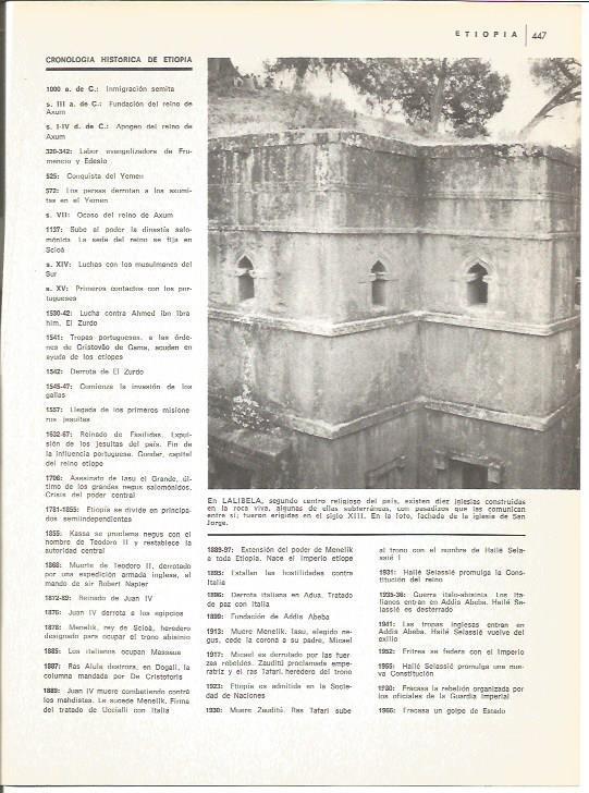 LAMINA V01718: Fachada de la iglesia de San Jorge en Lalibela