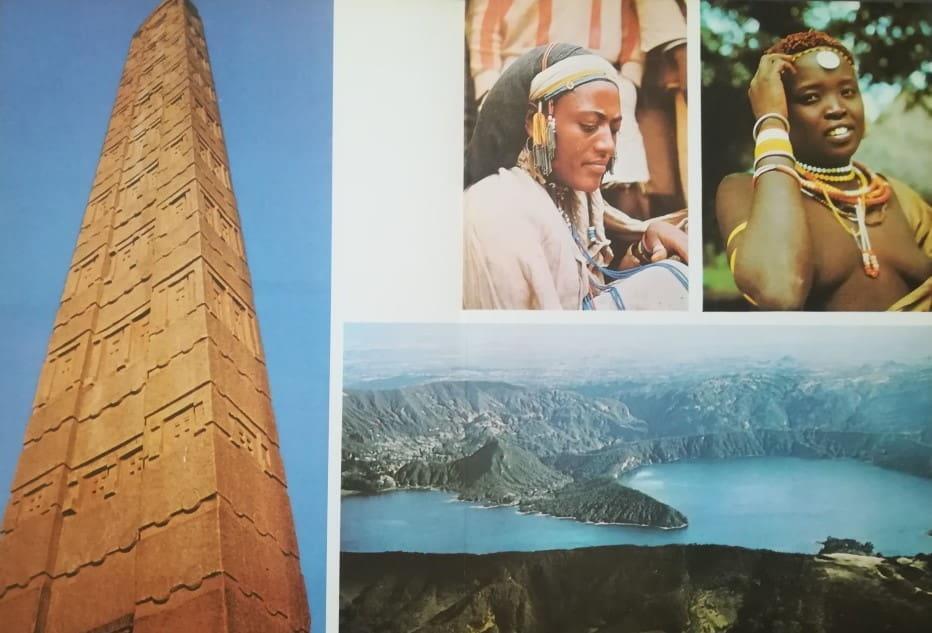 LAMINA V01719: Imágenes varias de Etiopia