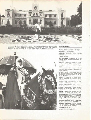 LAMINA V01700: Palacio de Niamey en Niger