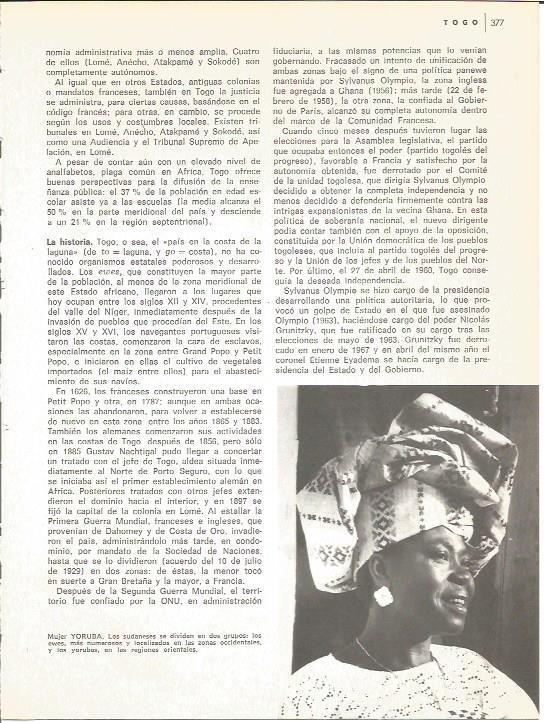LAMINA V01684: Mujer Yoruba, Sudan