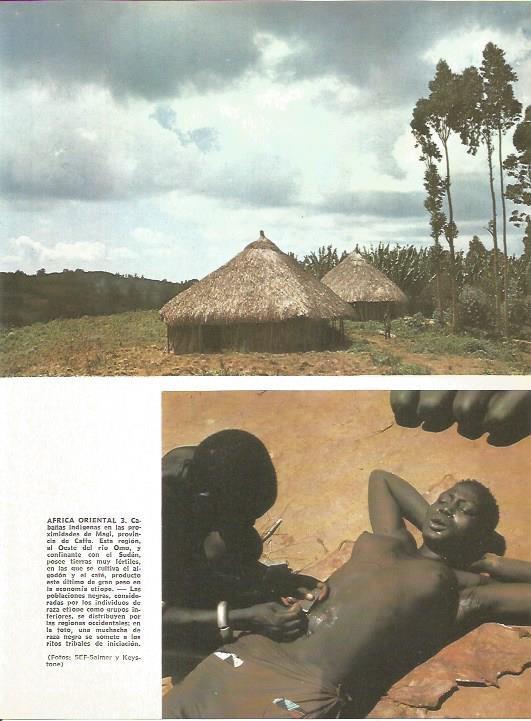 LAMINA V01725: Cabañas indigenas de Magi, Sudan