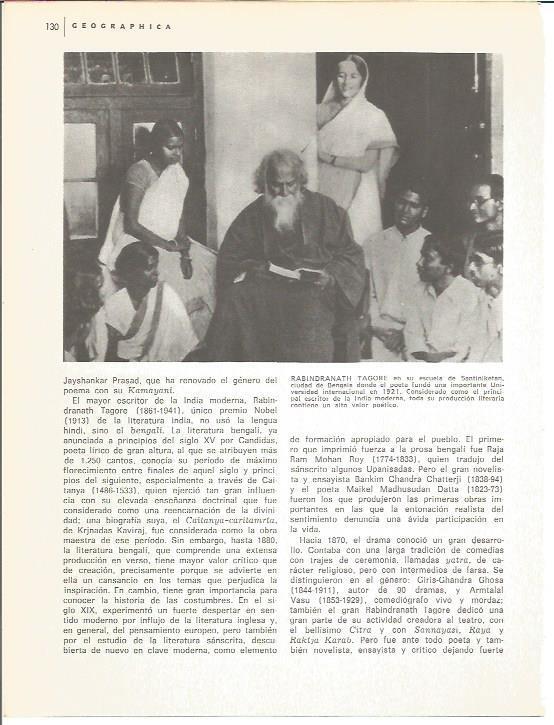 LAMINA V01771: Rabindranath Tagore