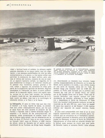 LAMINA V01728: Poblado de Candala en la Migiurtinia, Somalia