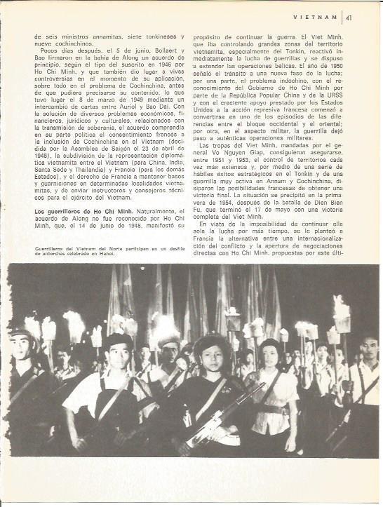 LAMINA V01746: Guerrilleros desfilando en Hanoi