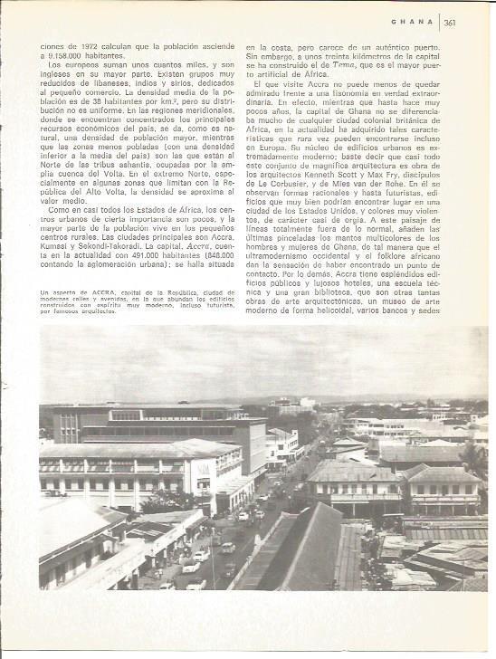LAMINA V01678: Vista aerea de Accra, Ghana