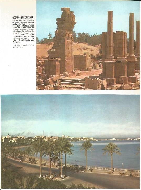 LAMINA V01614: Vistas de Leptis Magna y Tripoli, Libia