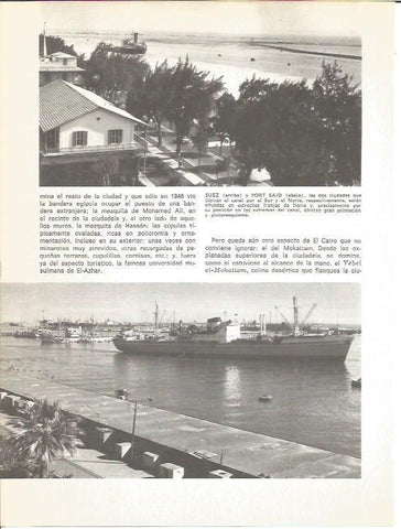 LAMINA V01621: Vistas de Suez y Port Said, Egipto