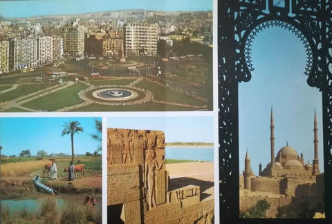 LAMINA V01624: Vistas varias de Egipto