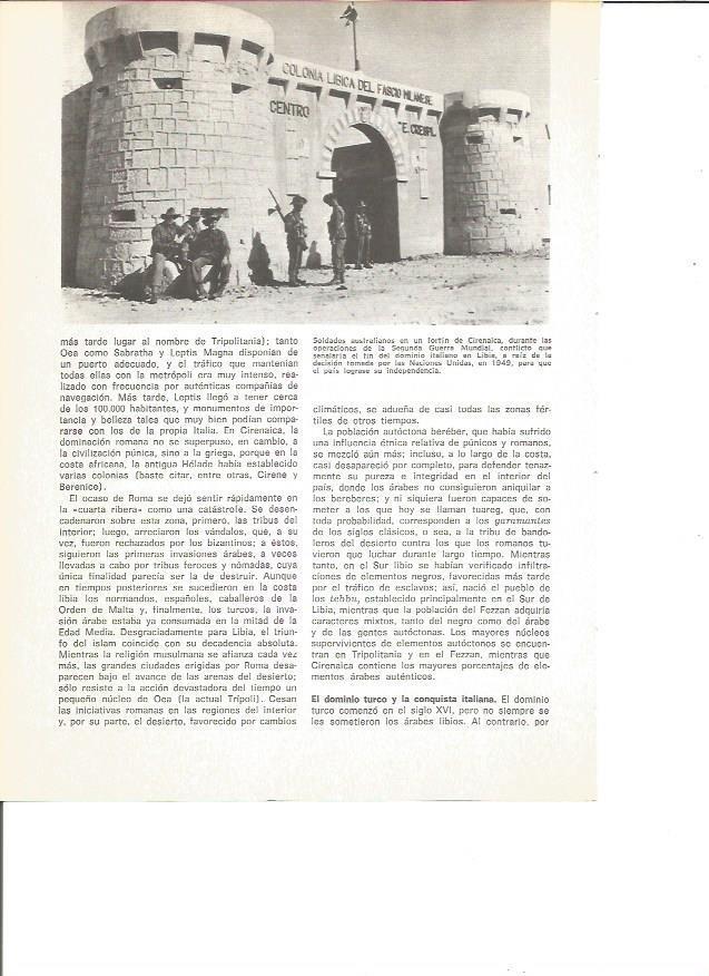 LAMINA V01617: Soldados australianos en el fortin de Cirenaica, Libia