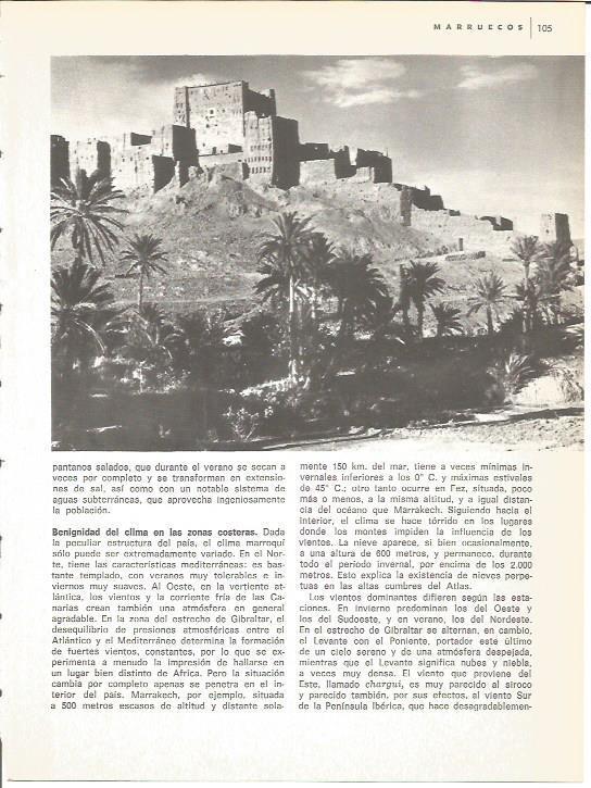 LAMINA V01584: Ksar o fortaleza en adobe cerca del Atlas