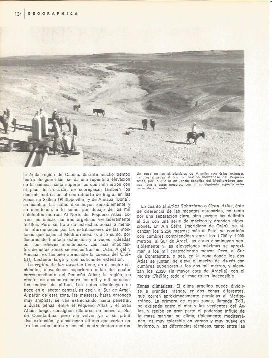 LAMINA V01590: Pozo en las altiplanicies de Argelia