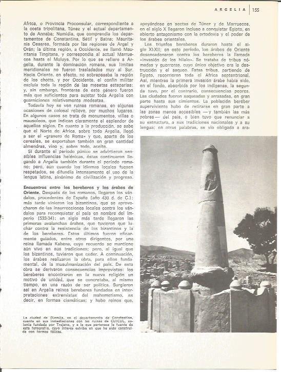 LAMINA V01596: Ruinas de Cuicul, Argelia