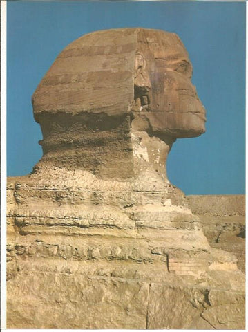 LAMINA V01630: Estatua de Giza, El Cairo