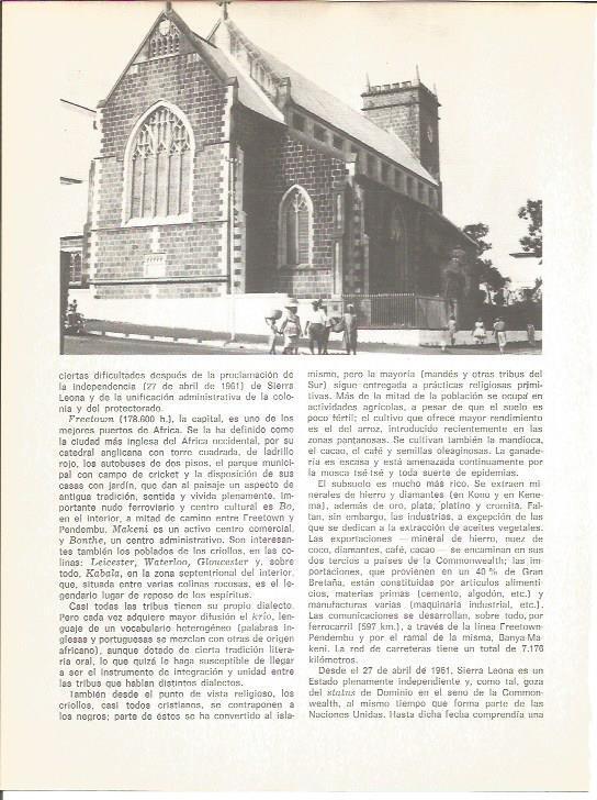LAMINA V01668: Catedral de Freetown