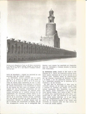 LAMINA V01631: Mezquita de Tulun en El Cairo