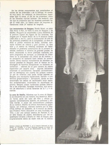 LAMINA V01636: Estatua colosal de Ramses II en Luxor, Egipto