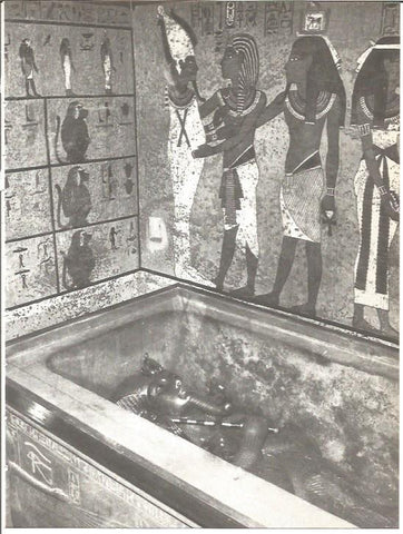 LAMINA V01639: Sarcofago de Tutankhamon