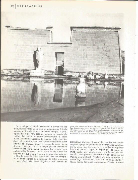 LAMINA V01640: Pilon del templo de Uadi Es-Sebua en Nubia