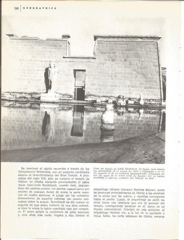 LAMINA V01640: Pilon del templo de Uadi Es-Sebua en Nubia