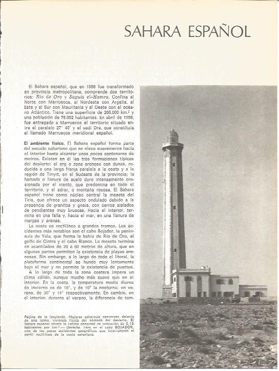 LAMINA V01648: Faro en el cabo Bojador