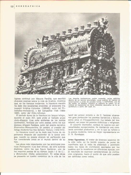 LAMINA V01772: Torres o gopuras en Madras