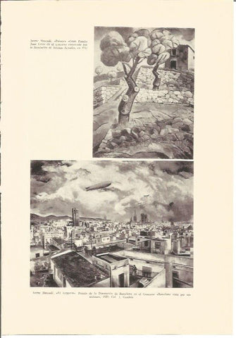 LAMINA V01905: El Paisaje y El Zeppelin por J. Mercade