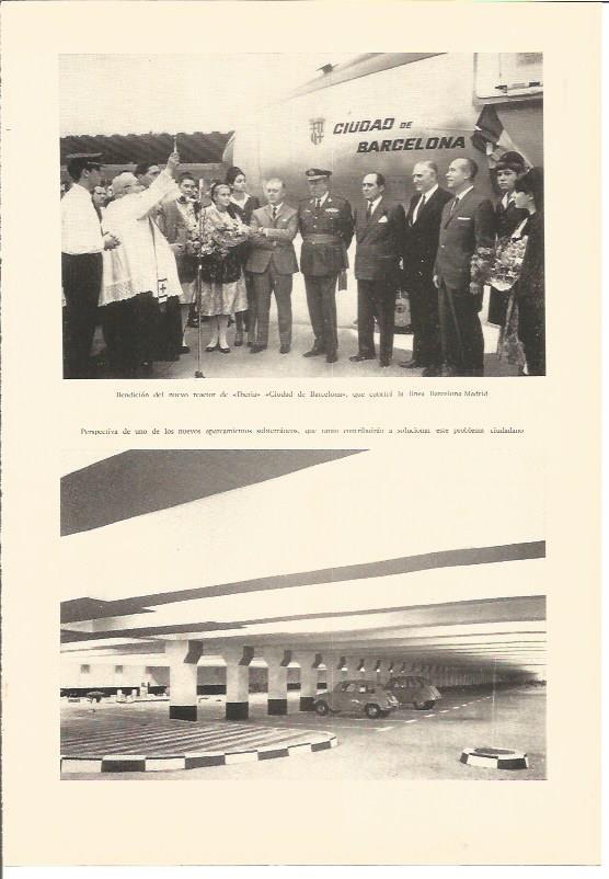 LAMINA V01917: Bendicion del reactor de Iberia Ciudad de Barcelona