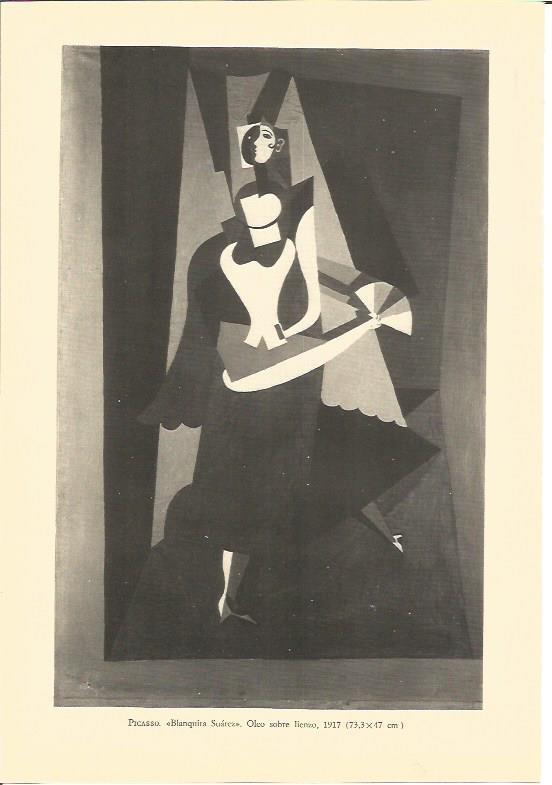 LAMINA V01893: Blanquita Suarez por Picasso