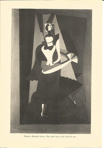 LAMINA V01893: Blanquita Suarez por Picasso