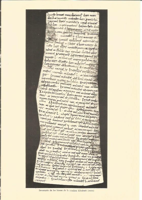 LAMINA V01877: Inventario de los bienes de la Condesa Elisabeth