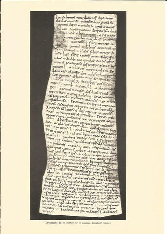 LAMINA V01877: Inventario de los bienes de la Condesa Elisabeth
