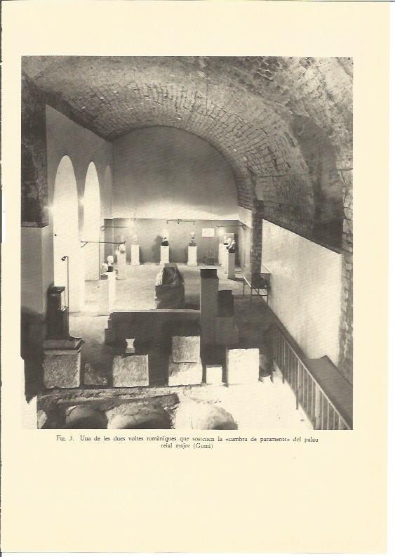 LAMINA V01881: Vuelta romanica del Palau Reial Major