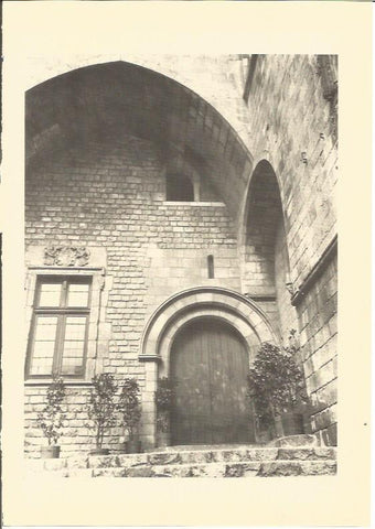 LAMINA V01882: Ventana romanica del Palau Reial Major MHC