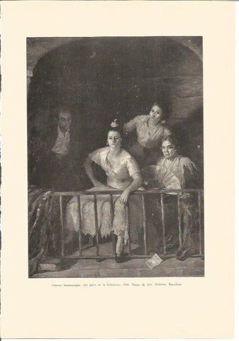 LAMINA V01891: El palco de la Celestina por E. Santasusagna
