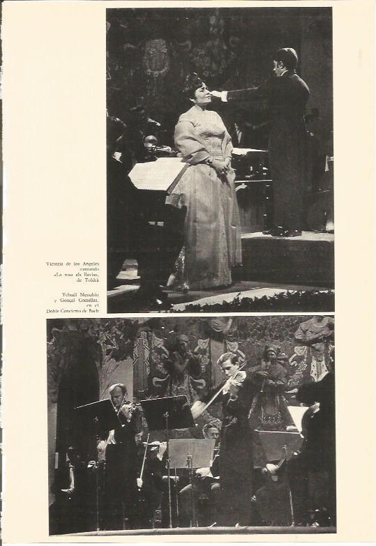 LAMINA V01947: Victoria de los Angeles y Y.Menuhin