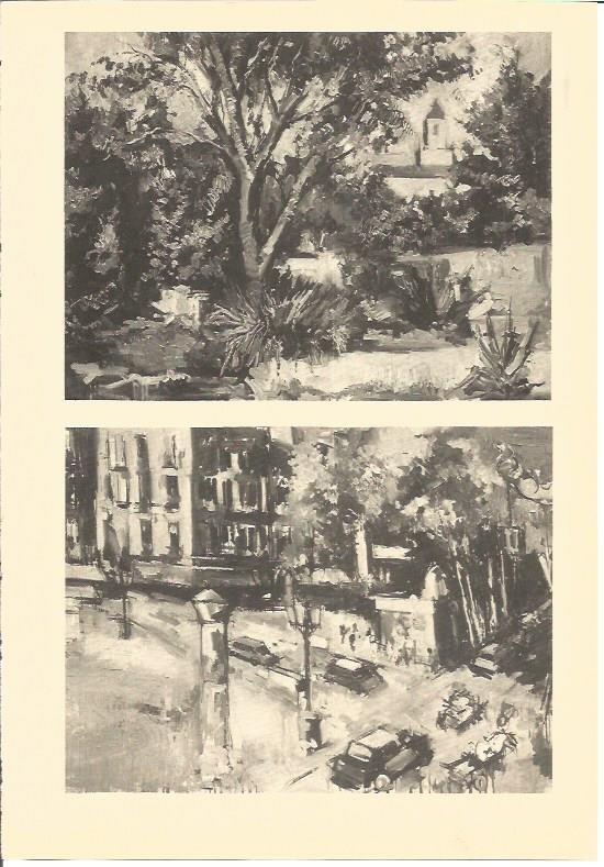 LAMINA V01958: Jardi  de Calella y Les Rambles por J. Serra