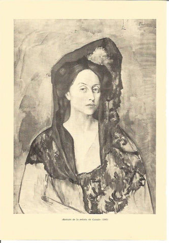 LAMINA V01921: Retrato de la señora Canals 1905