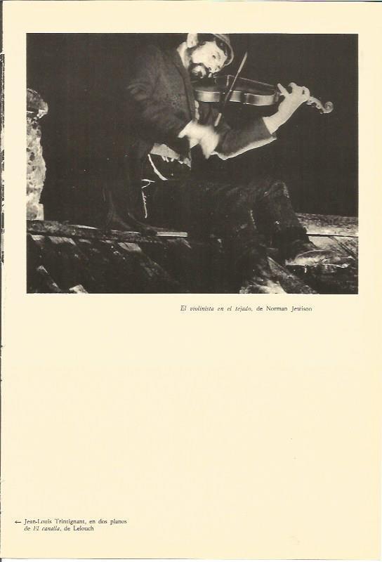 LAMINA V01871: El violinista en el tejado de Norman Jewinson